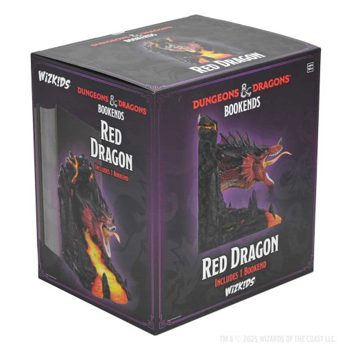 Red Dragon: Dungeons & Dragons Bookends