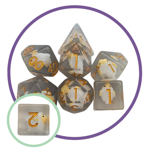 Sheep Inclusion Dice Set
