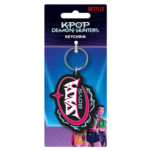 K-POP DEMON HUNTERS (SAJA BOYS) PVC KEYCHAIN