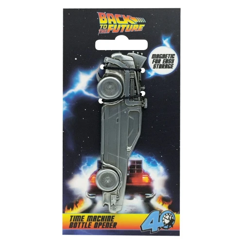 BACK TO THE FUTURE MAGNETIC DELOREAN BOTTLE OPENER