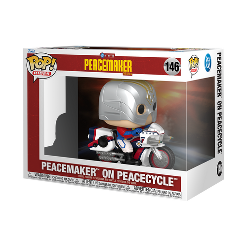 Pop! Rides Peacemaker on Peacecycle