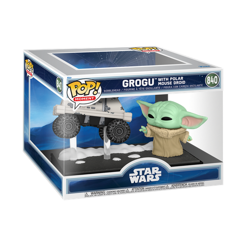 POP Moments: M&G S2- Grogu w/Polar Mouse Droid