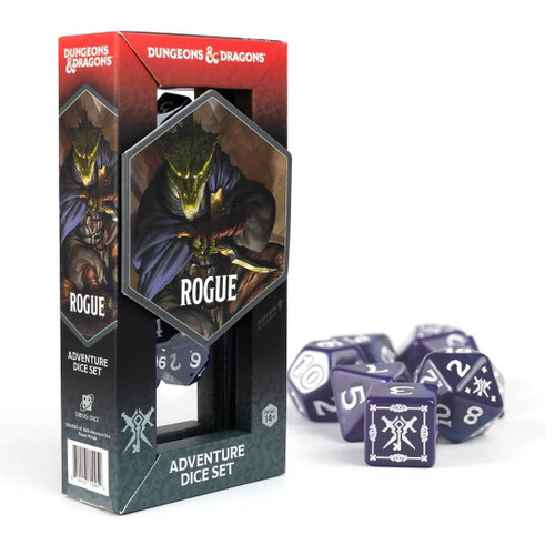 Adventure Dice Set - Rogue: Purple: Dungeons & Dragons
