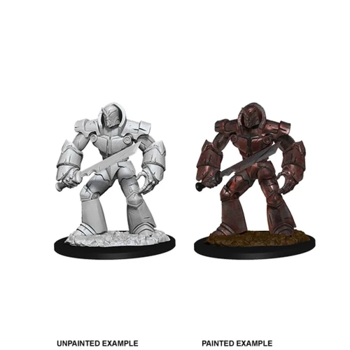 Iron Golem: D&D Nolzur's  Marvelous Unpainted Miniatures