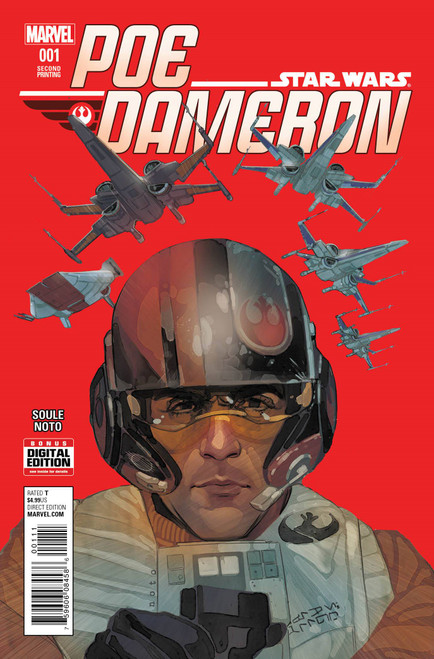 (Star Wars) Poe Dameron (2016) #1 Noto 2nd Ptg Var