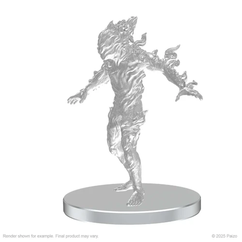 Living Landslide & Living Wildfire: Pathfinder Battles Deep Cuts Unpainted Miniatures