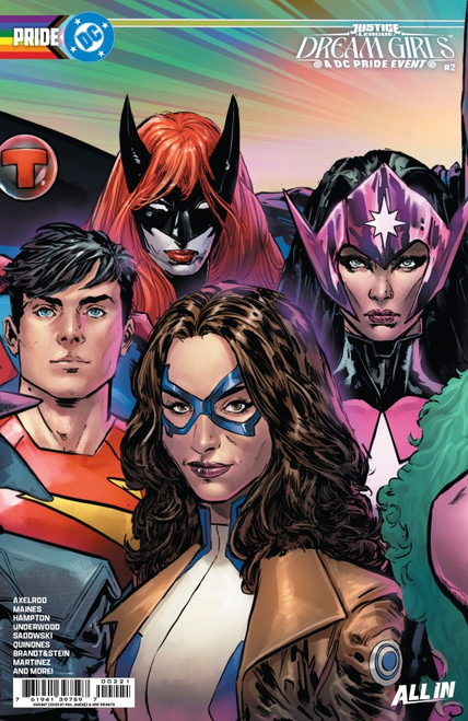JL DREAM GIRLS DC PRIDE EVENT #2 CVR B JIMENEZ CON (2026)