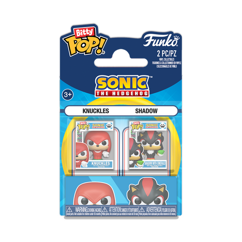 Bitty POP 2pk: Sonic - Knuckles & Shadow