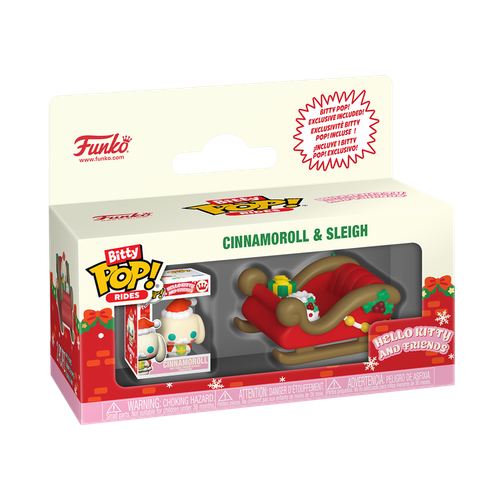 Bitty POP Ride: Hello Kitty Holiday- Sleigh w/ Cinnamoroll