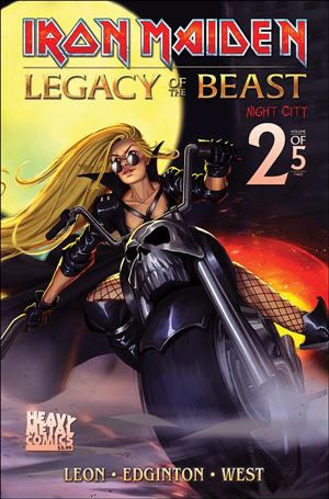 Iron Maiden Legacy of the Beast: Night City - Volume Two (2019) #2 Navigator Games Cover