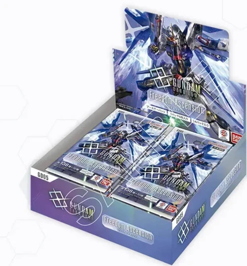 Gundam Card Game: Freedom Ascension Box (Sealed box of 24 boosters GD05)