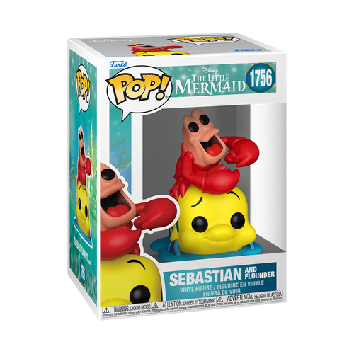 POP Disney: The Little Mermaid S3 - Sebastian & Flounder