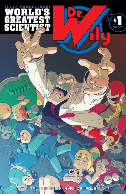 DR WILY #1 OS CVR A RYAN JAMPOLE