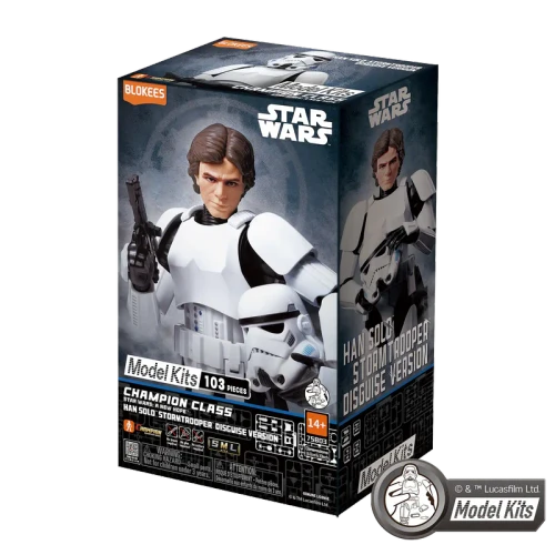 Blokees Model Kits - Star Wars EDIV: A New Hope CC03 Hans Solo Stormtrooper Disguise Version