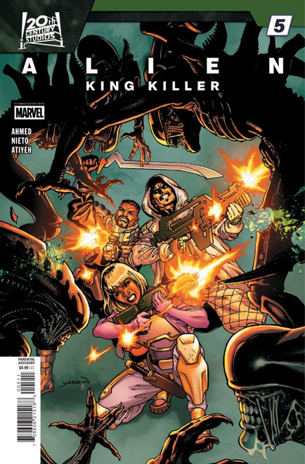Alien King Killer (2026) #5 CVR A David Yardin