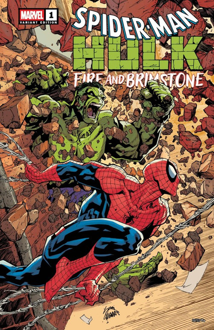 Spider-Man/Hulk Fire and Brimstone #1 CVR E Ryan Stegman