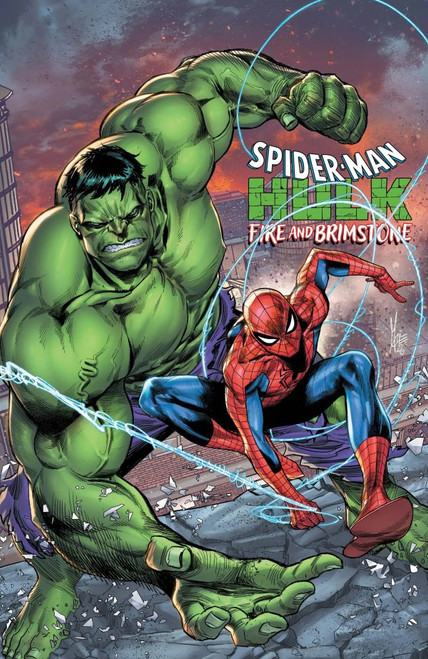 Spider-Man/Hulk Fire and Brimstone #1 CVR B Marco Checchetto Foil