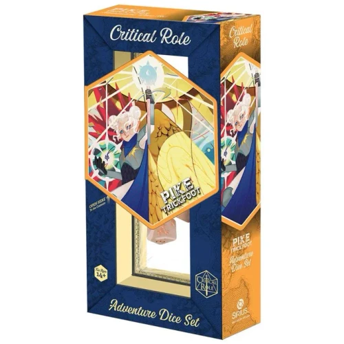 Vox Machina Adventure Dice - Pike Trickfoot: Critical Role
