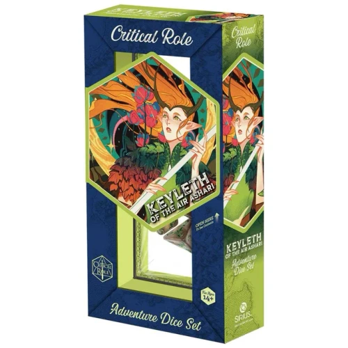 Vox Machina Adventure Dice - Keyleth: Critical Role