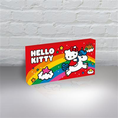 Hello Kitty (Rainbow) Letterbox Light Up Canvas