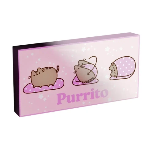Pusheen (Purrito) Letterbox Light Up Canvas