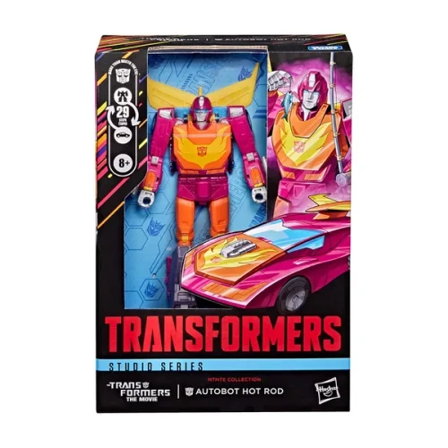 Transformers: The Movie: Studio Series MTMTE Collection Voyager Class Action Figure: Autobot Hot Rod