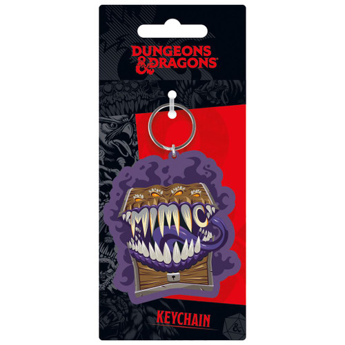 DUNGEONS & DRAGONS (MIMIC) PVC KEYCHAIN