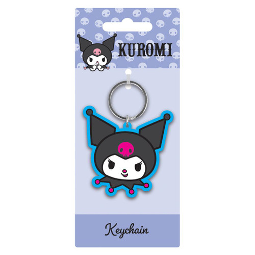 KUROMI (SMILE) PVC KEYCHAIN