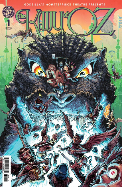 Godzilla’s Monsterpiece Theatre Presents: The Kaiju of Oz CVR B Ryan Browne VAR