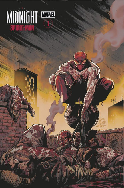 MIDNIGHT SPIDER-MAN (2026) #1 Cover B Ryan Stegman Midnight Bloodbath Variant