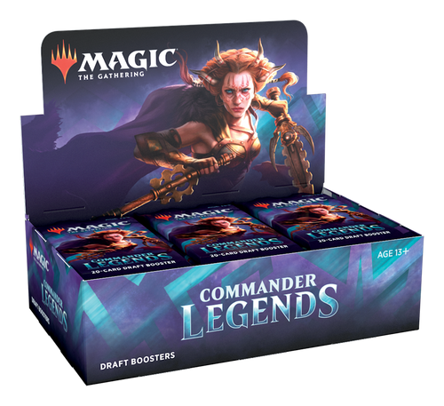 Commander Legends Draft Boosters (Sealed Box of 24 Boosters) - (Buy a Box Promo card Commander Legends Draft Boosters (Sealed Box of 24 Boosters) - (Buy a Box Promo card