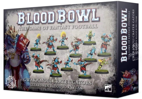 Gwaka'moli Crater Gators - Lizardmen Blood Bowl Team