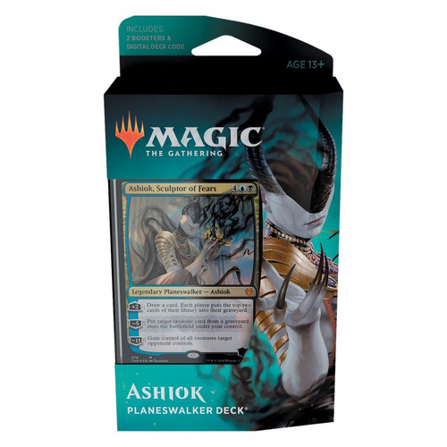 MTG: Theros Beyond Death Ashiok Blue / Black Planeswalker Deck MTG: Theros Beyond Death Ashiok Blue / Black Planeswalker Deck