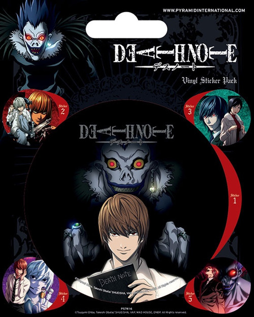 DEATH NOTE VINYL STICKER