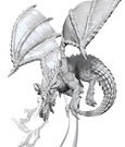 D&D Nolzur's Marvelous Miniatures Unpainted Miniature Young Blue Dragon