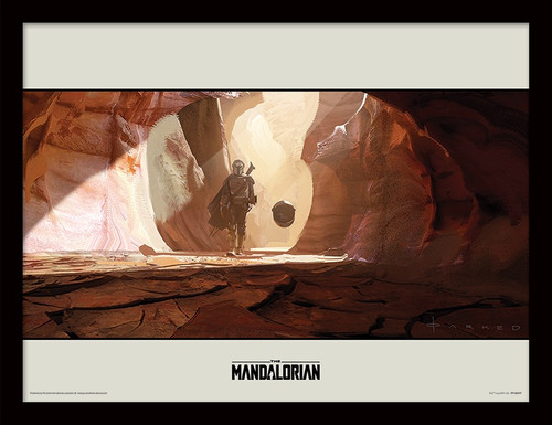 Star Wars: The Mandalorian (Journey) Framed 30 x 40cm Print