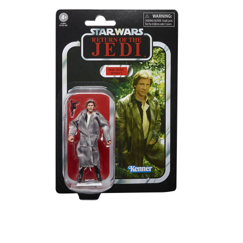 Star Wars Vintage Coll 3.75 Han Solo Endor Action Figure