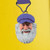 Uncle Albert Character Lanyard Keychain