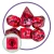 Dragon Eye Fire Inclusion Dice Set