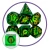 Dragon Eye Acid Inclusion Dice Set