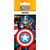 CAPTAIN AMERICA (SHIELD) SPINNER KEYCHAIN