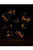 Oakie Doakie Dice D6 Dice 12 mm Glow in the Dark - Lava (36)
