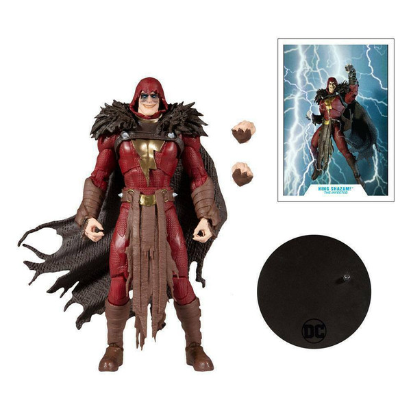 DC Multiverse: 7In King Shazam Action Figure Damaged Packaging