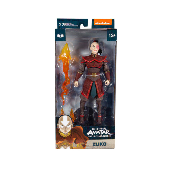 Avatar Last Airbender 7In Scale Prince Zuko Action Figure Damaged Packaging