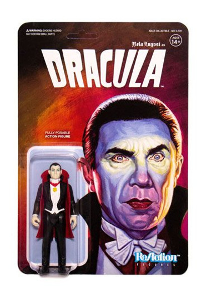 Universal Monsters ReAction Action Figure Dracula 10 cm Damaged Packaging