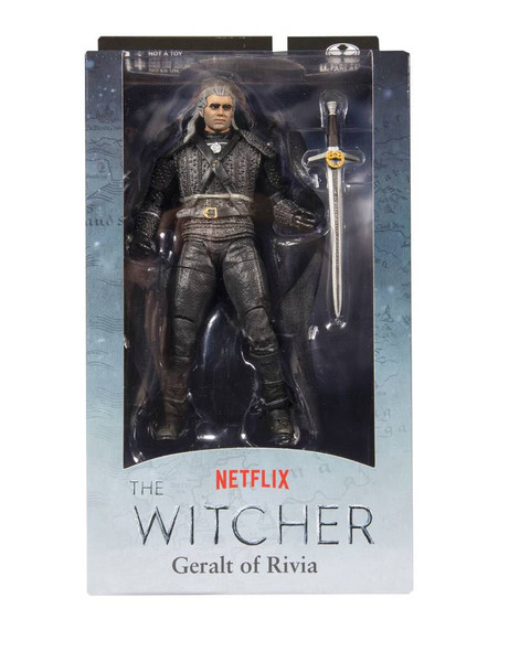 Witcher Netflix Geralt Of Riva Cloth Cape 7In Scale Action Figure