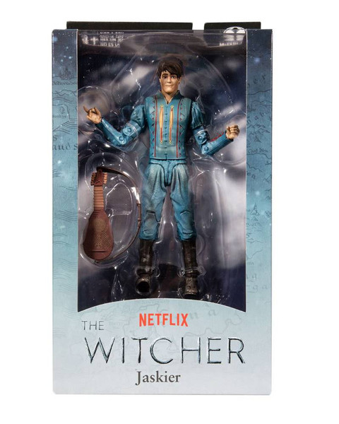 Witcher Netflix Jaskier Multi Heads 7In Scale Action Figure