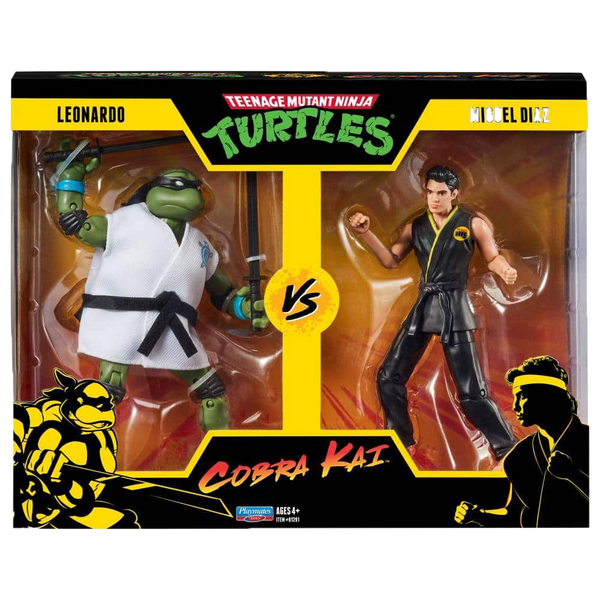 Tmnt Vs Cobra Kai Leo Vs Miguel 2Pk Action Figure