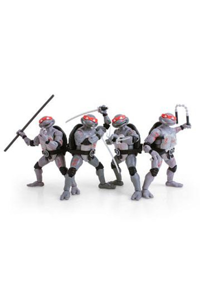 Teenage Mutant Ninja Turtles BST AXN Action Figure 4-Pack Battle Damaged 13 cm