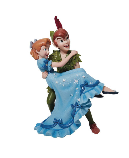 Disney Showcase Peter Pan & Wendy Darling 9In Statue